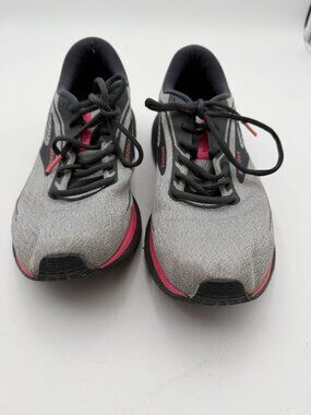Brooks Trace 2 Womens Running Shoes Grey Pink Size 10
